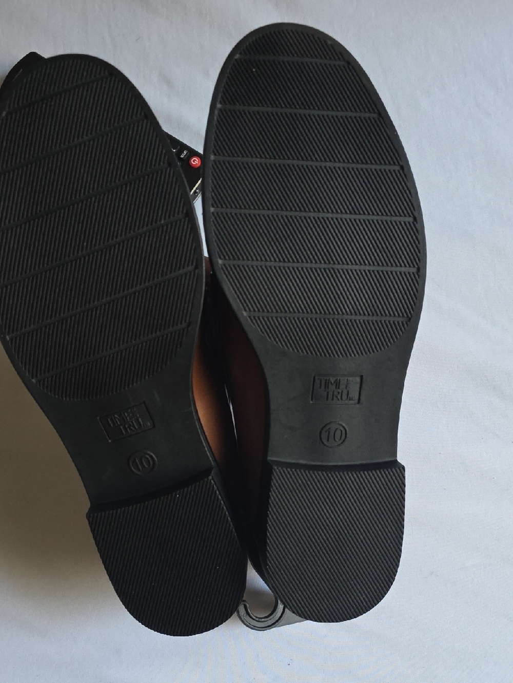 Time and Tru Women's Brown Penny Loafers Size 10 NWT - Picture 9 of 9